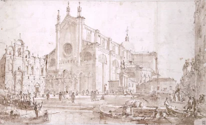 Campo San Zanipolo i Venedig